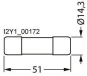 Siemens 3NW61051 Zylindersicherung gG 