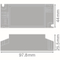 LEDV LED Konverter 20W 150-500mA 