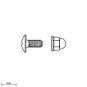 Unex Schrauben DIN 603 ISO 8677 66809-48 