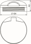 OBO SH80 7011 Geräteschutzhaube PA 