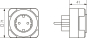 THEB Zeitschaltuhr analog       TIMER 26 
