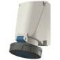 Mennekes 63A3P 6H230V Wanddose IP67 128A 