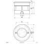EVN Bodeneinbauleuchte Edelstahl 6722502 