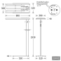 LTS LED-Stehleuchte  OPT-S 110.840.1/DIM 