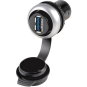 EATON M22-USB Frontelement chrom  147539 