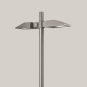 BEGA Aufsatzleuchte silber3000K 84245AK3 
