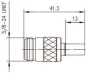 TEGA N-Kabelbuchse Cr/Cr     J01021B0117 