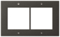 GIRA 850267 Designrahmen 2fach 