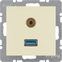 BER USB / 35 mm Audio Steckdo 3315398982 