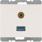 BER USB / 35 mm Audio Steckdo 3315397009 
