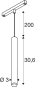 SLV GRIP! S 48V Pendelleuchte    1008464 