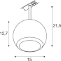 SLV LIGHT EYE   150 1  Spot rund 1008183 
