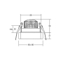 BRUM LED-Einbaustrahler         13127173 