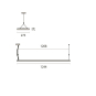 PIL LED-Pendelleuchte SL629PL PRISM D/I 