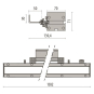 PIL STRIP SQUARE+ 24 S/I 830     3109287 