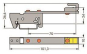 WAGO 790-300 Sammelschienenhalter,für 