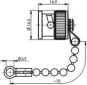 TEGA BNC-Abdeckkappe         H00000A1239 