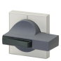 Siemens 8UC72101BB Knebel sw Blendengrau 