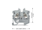 WAGO 2050-1201 2-Leiter-Mini-Durchgangs- 