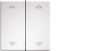 Eltako Doppelwippen 55er   DW-FT55-rw+2P 