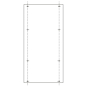 ABN PVC-Montageplatte AS-205    SY47436M 