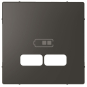 Merten Zentralplatte f.USB  MEG4367-6034 