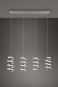 Trio LED-PL LAOLA, 4x8W,       R34184106 