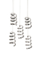 Trio LED-PL LAOLA, 5x8W,       R34185306 