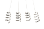 Trio LED-PL LAOLA, 4x8W,       R34184106 