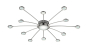 Trio LED-Deckenleuchte         673311306 