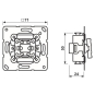 JG Wippschalter Universal Aus-     506EU 