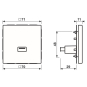 JG Multimediaanschlusssystem  MALS1122LG 