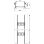 Unex isolierende Kabelleiter    67200-04 