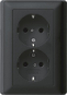 GIRA 0783005 SCHUKO-Doppelsteckdose SH+ 