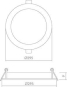 Nobile LED Panel Flat 300 R   1573001012 