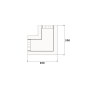 GGK 17984        BR3-FW60x130/80cremewei 