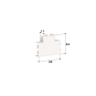 GGK 212487 T-Stück  MINI-T10x20alpinweiß 