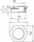 OBO 165 ADA M32-PG16 Adapter M-PG 