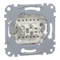 Merten Doppeltaster Einsatz MEG3159-0000 