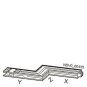 SIEM Z-KASTEN LINKS X/Y 0,36M BVP:261912 