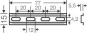 Hensel Tragschiene 77mm         DK TS 04 