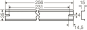 Hensel Tragschiene 256mm        DK TS 35 