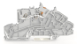 WAGO 2203-7550 Installationsetagen- 