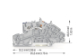 WAGO 2203-7551 Installationsetagen- 
