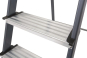 KRAU SECURO-Alu-Leiter 4 Stufen   126429 