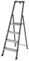 KRAU SECURO-Alu-Leiter 4 Stufen   126429 