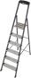 KRAU SECURO-Alu-Leiter 6 Stufen   126443 