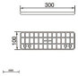 Unex Bodenverbinder lichtgrau      66820 