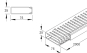 Kleinhuis VKD-Kanal 75X25        VKD7525 