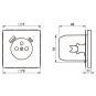 Jung Steckdose Frz/Belg     ES1520F-15CA 